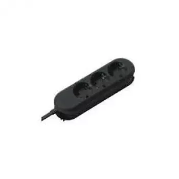 Power Extension Bachmann 387.171 3m 3 AC Outlets Black