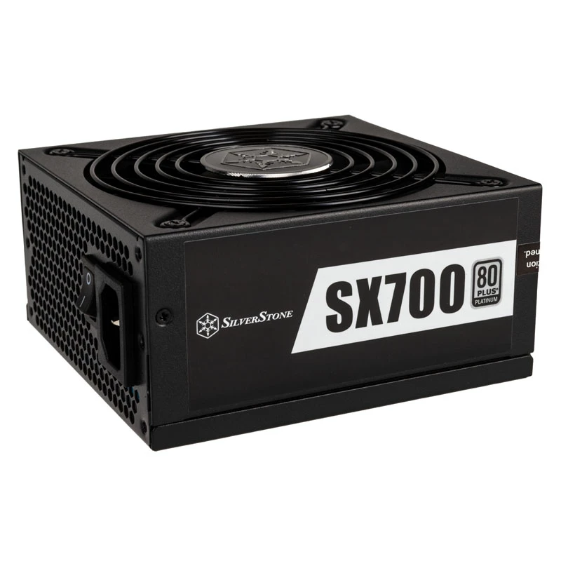 SilverStone SFX Series SX700-LPT - V1.1 - Power Supply (Internal) - ATX12V 2.4/ EPS12V / SFX-L - 80 PLUS Platinum - AC 120/230 V - 700 Watt - active PFC - Black