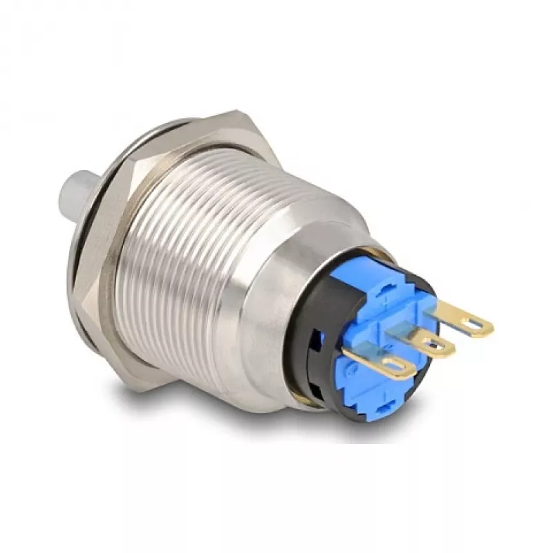 Rotary switch DELOCK 22016 22 mm with 3 solder connections