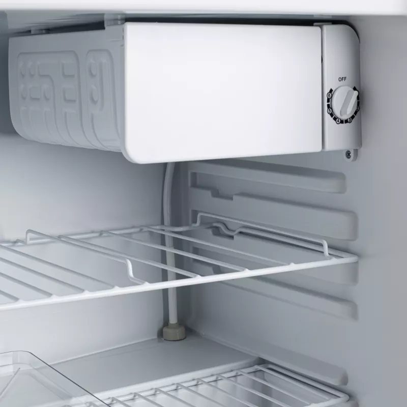 Adler Refrigerator | AD 8097 | Energy efficiency class E | Free standing | Larder | Height 63.2 cm | Fridge net capacity 58 L | 39 dB | Black