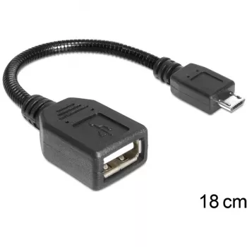 USB cable Micro-USB B USB A DeLOCK 83293 0.18m