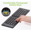 Bluetooth 3.0 Foldable Wireless Keyboard