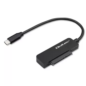 QOLTEC SATA adapter 52269 for 2.5 inch drive to USB-C, supports up to 2TB