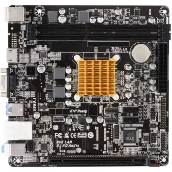 Biostar A68N-2100K - Motherboard - Mini-ITX - AMD E1 6010 - USB 3.2 Gen 1 - Gigabit LAN - Onboard-Grafik - HD Audio (8-Kanal)