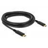 USB Cable DeLOCK 83325 USB 2.0 3m USB C Black