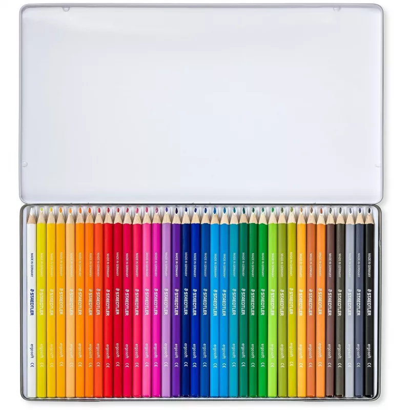 Colored Pencils Staedtler Ergosoft 157 Multicolour 36 pc(s)