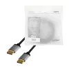 Logilink - DisplayPort-Kabel - DisplayPort (M) zu DisplayPort (M) - DisplayPort 1.2 - 5 m - Support von 4K 60 Hz, unterstützt 2K 165 Hz (2560 x 1440) 
