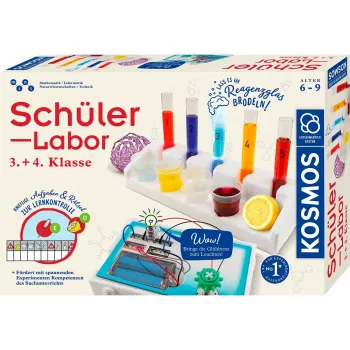 Kosmos Schülerlabor 3. + 4. Klasse, Experiment kit, Chemistry, 8 yr(s), Multicolour