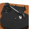 Analogue belt-drive turntable Adler AD 1914 with USB port, ceramic platter, DC motor, 33 1/3 rpm, Bluetooth 5.4, RCA outputs, built-in speakers