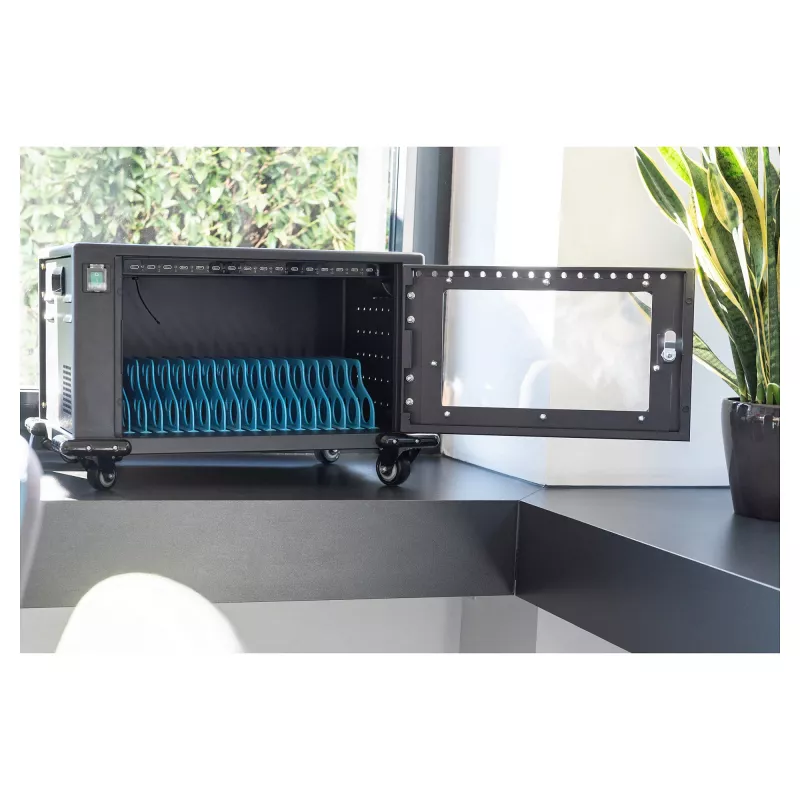 Digitus Mobile charging cabinet for 16 tablets up to 13 inches, USB- C