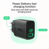 Charger Green Cell PowerSource Duo30 – 1× USB-A, 1× USB-C, 3A