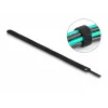 Hook & loop cable tie DeLOCK 19075 300x12mm black 10 pieces