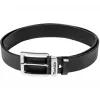 Leather Belt Black Gr. L, Tool Belt black, E-05365