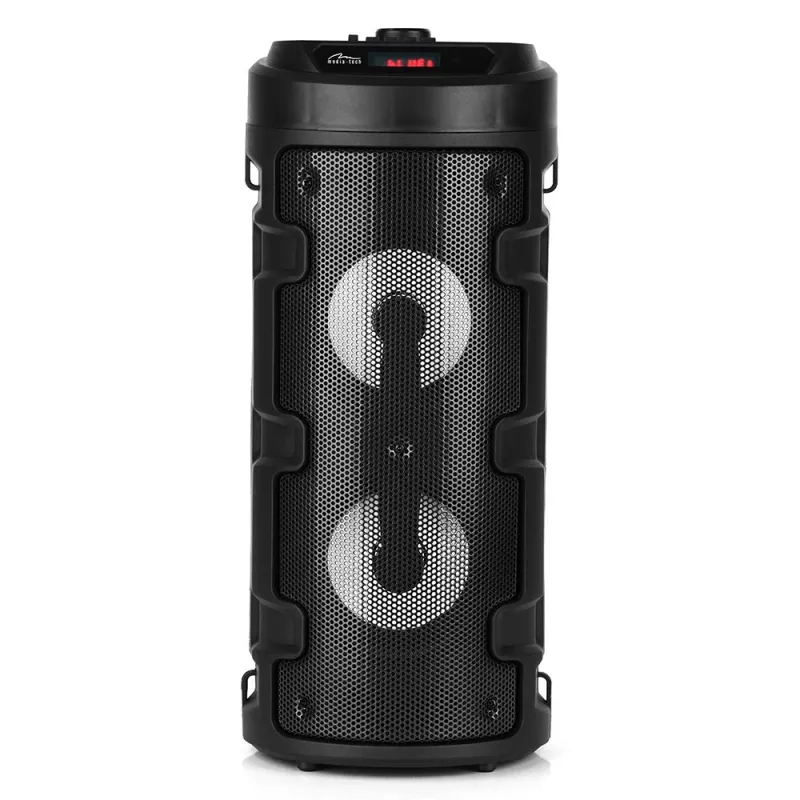 Media-tech Partybox Keg Bt - Compact Bluetooth Stereo Speaker with Fm Radio, Mp3 Player Mt3165