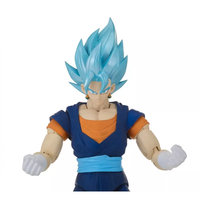 Action figure Bandai Dragon Stars Super Saiyan Blue Vegito, articulated collectible (DS35868)