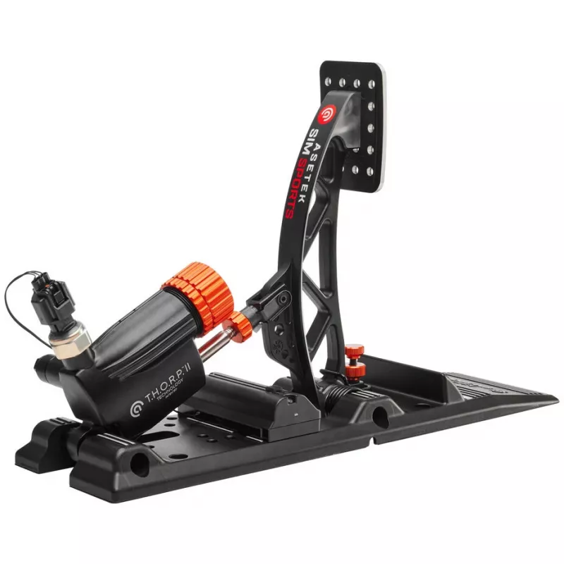 Gaming Pedal Set Asetek Invicta S-Series THORP II Black