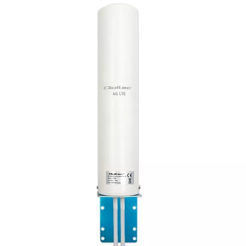 Omnidirectional 4G LTE dual antenna QOLTEC 57045 12 dBi