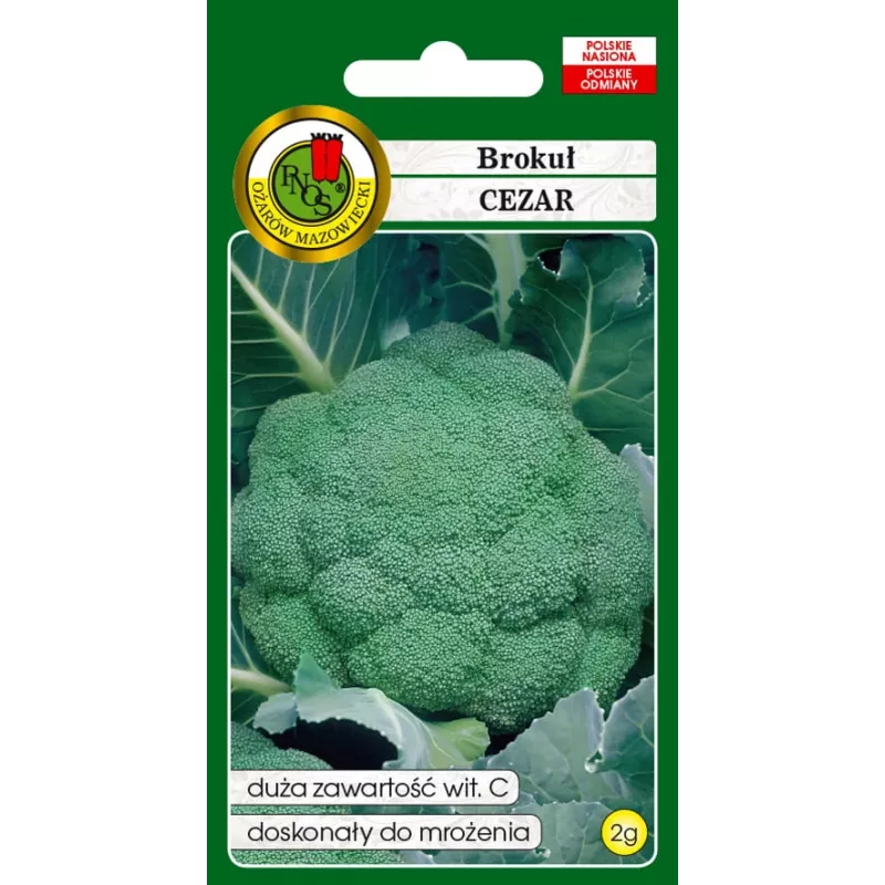 Seeds — Apte Broccoli 'Cezar' | Vegetable seeds pack 2 g