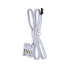 LIAN LI UNI FAN TL LCD 120mm ARGB Case Fans - White 3-Pack