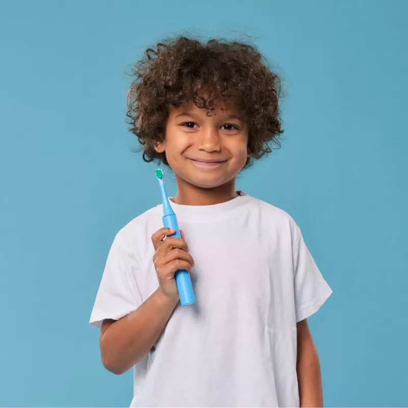 happybrush EcoVibe Kids Paw Patrol replacement brush heads, blue, 3 pcs