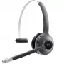 Headset Cisco 561 — wireless single on-ear DECT headset with base, 50–18,000 Hz, 100 m range, 74.5 g, charcoal