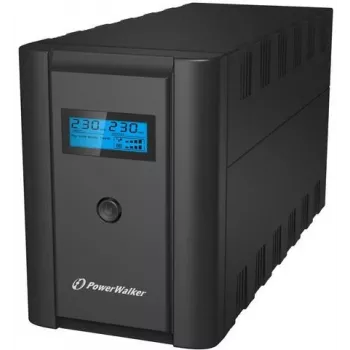 PowerWalker VI 2200 LCD/FR Uninterruptible Power Supply (UPS) Double-c