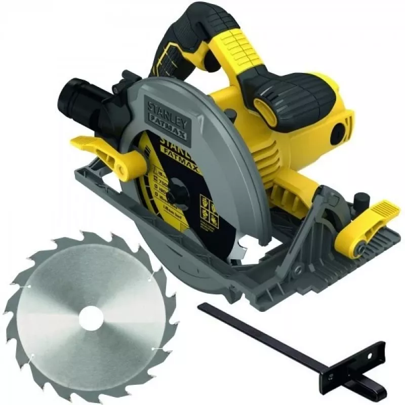 Circular saw STANLEY FME301 1650W 190mm blade, 5500 RPM, 66 mm cutting depth