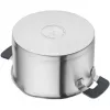 ZWILLING SIMPLIFY 66870-004-0 Pots set Stainless steel 4 pcs. Silver Black