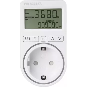 VOLTCRAFT SEM4500 Energiekosten-Measuring Instrument Kostenprognose, Alarmfunktion, Stromtarif adjustable (VC-8235895)
