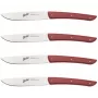 Berkel steak knife set 4-piece Color Red
