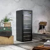 Caso | Smart Wine Cooler | WineExclusive 126 | Energy efficiency class G | Showcase | Free standing | Bottles capacity 126 bottles | Cooling type Compressor technology | Black