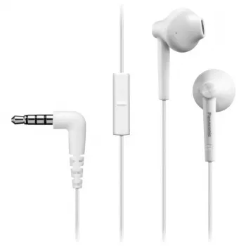Wired in-ear headset Panasonic RP-TCM55E — 10–24000 Hz, 1.2 m cable, 14 g, black