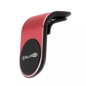 Car phone holder Tellur MCM7 magnetic air vent mount, red