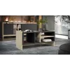 Cama PORTO bench/table 100x50x46 oak/black