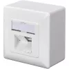 Digitus CAT 5e. Class D. Wall Outlet. Shielded. Surface Mount