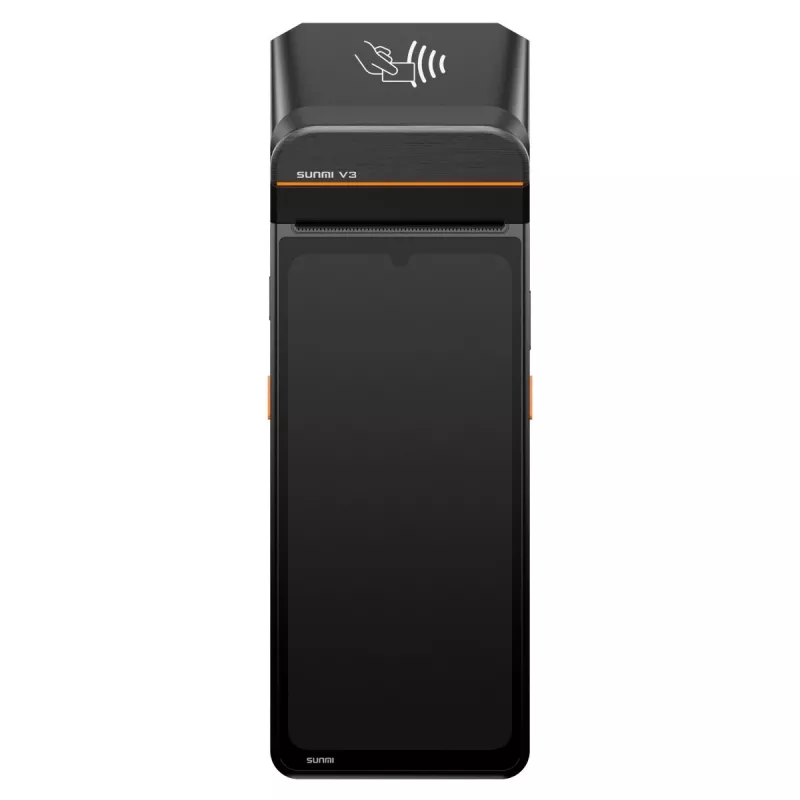 POS terminal SUNMI V3 A13 with 3GB RAM, 32GB storage, NFC