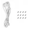 Fan DeepCool FD12 ARGB WH-3 in 1 12 cm White 3 pc Maximum air pressure 2.56 mmH2O