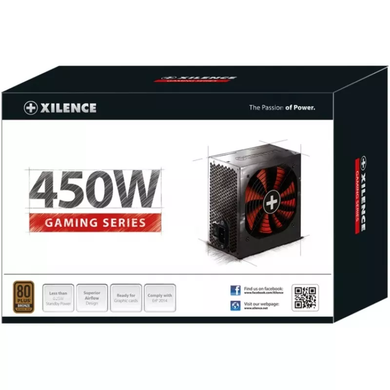 Power Supply Unit Xilence Performance A+ XN213 450 W