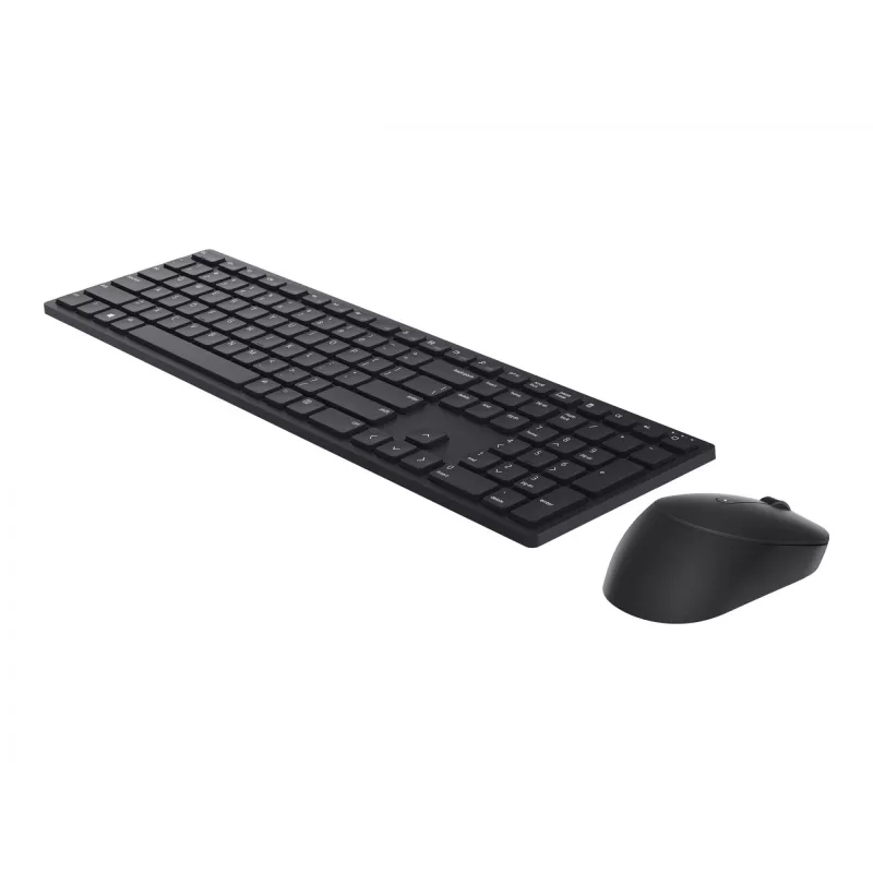 Keyboard and Mouse Set Dell KM5221W Wireless Black