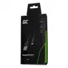 USB 2.0 cable Green Cell KABGC23, USB A to Micro-USB B, 0.3 m, black