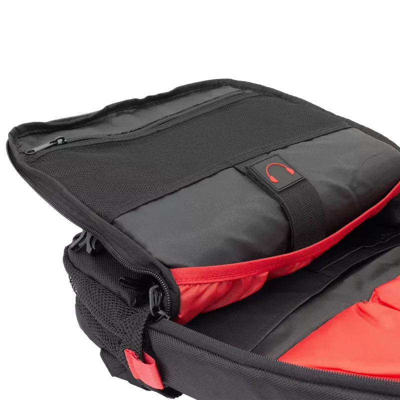White Shark GBP-009 Trooper Laptop Backpack, 16-inch, Black