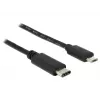 USB Cable DeLOCK 0.5m USB2.0-C Micro-USB B Black