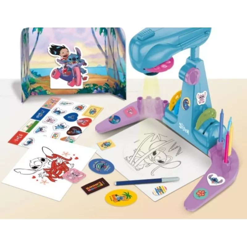 Stitch Projector drawing school set