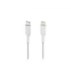 Cable Braided USB-C USB-C 1m White