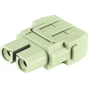 Crimp module female Harting 09140023102, rated 40 A, female crimp connector module