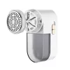 Fabric shaver ESPERANZA ECS010 compact electric lint remover, 6 blades, stainless steel, head Ø5.3 cm, rechargeable 485 mAh, 60 min runtime, white