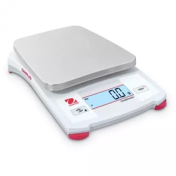 Electronic kitchen scale OHAUS Compass™ CX CX621 — 0.62 kg capacity, 0.1 g accuracy, stainless steel top