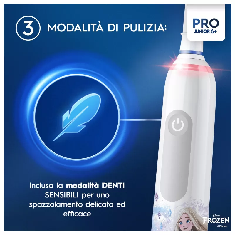 Rotating Toothbrush Oral-B PRO Junior Frozen