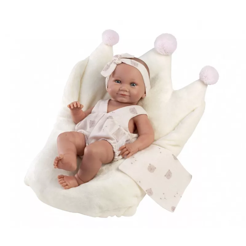 Vinyl Baby Doll 40 cm by Llorens with Realistic Features and Soft Body