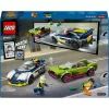 LEGO City playset 60415 Police Car and Muscle Car Chase — 213 pieces, 2 minifigures, age 6+